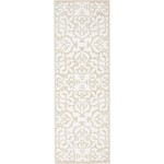 Rug Unique Loom Rushmore White Runner 2' 0 x 6' 0