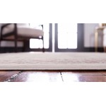 Rug Unique Loom Rushmore Chocolate Brown Runner 2' 0 x 6' 0