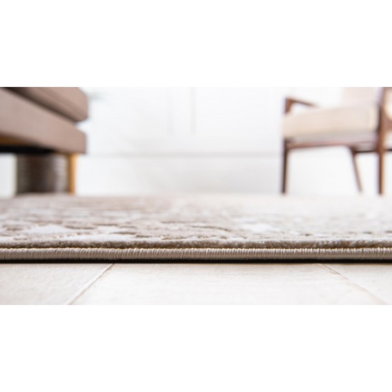 Rug Unique Loom Rushmore Tan Runner 2' 0 x 6' 0