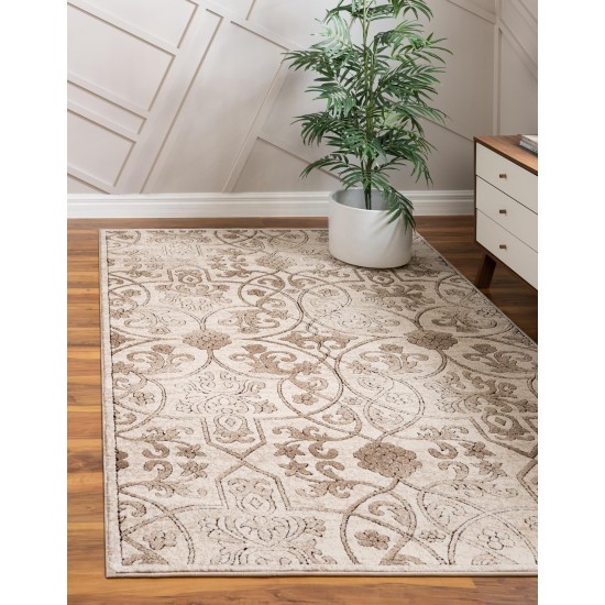 Rug Unique Loom Rushmore Tan Rectangular 10' 0 x 14' 0