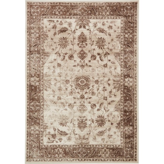 Rug Unique Loom Rushmore Chocolate Brown Rectangular 10' 0 x 13' 0