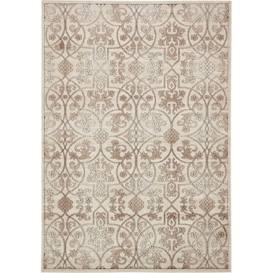 Rug Unique Loom Rushmore Tan Rectangular 7' 0 x 10' 0