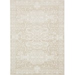 Rug Unique Loom Rushmore Tan Rectangular 7' 0 x 10' 0