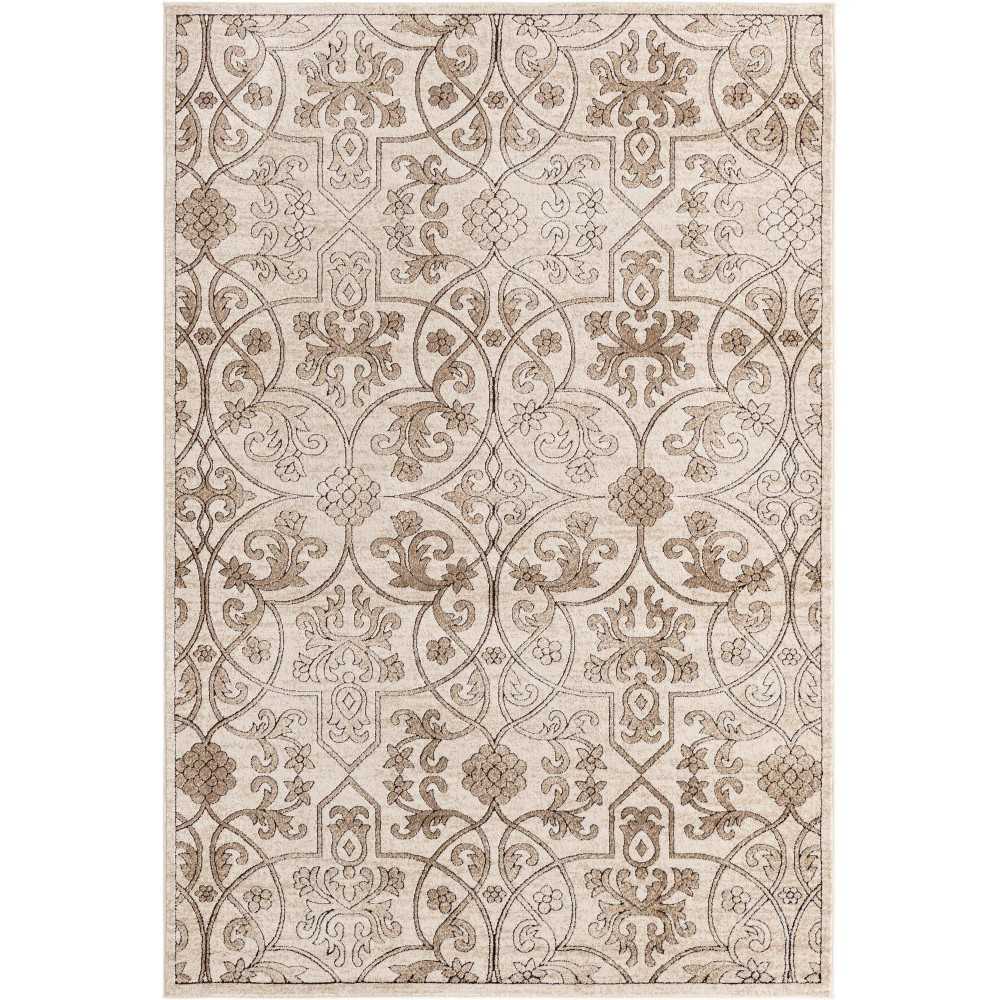 Rug Unique Loom Rushmore Tan Rectangular 6' 0 x 9' 0