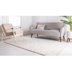 Rug Unique Loom Rushmore White Rectangular 5' 0 x 8' 0