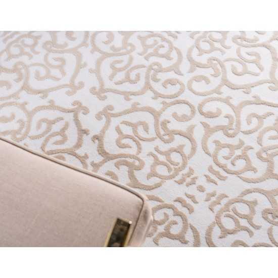 Rug Unique Loom Rushmore White Rectangular 5' 0 x 8' 0