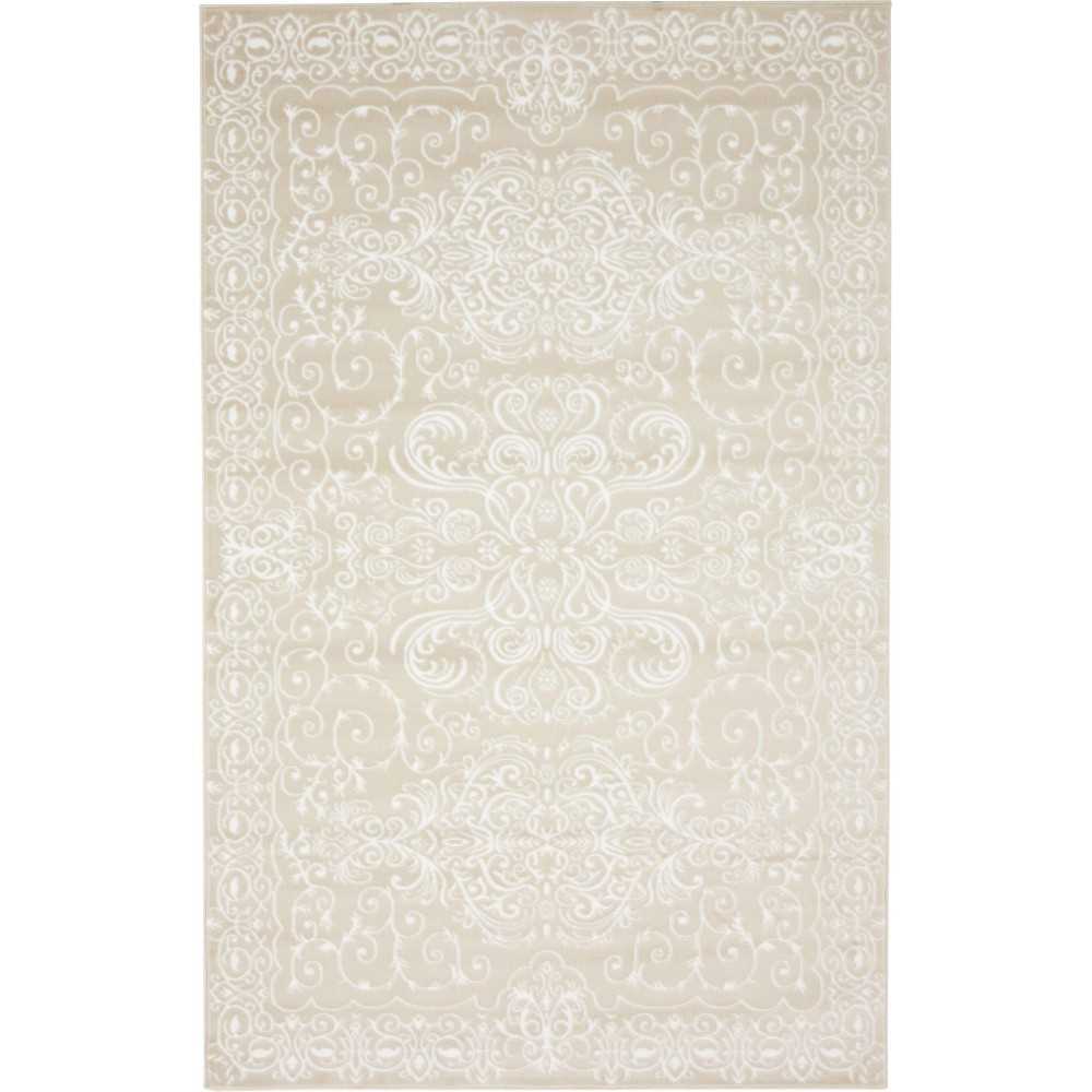 Rug Unique Loom Rushmore Tan Rectangular 5' 0 x 8' 0 Rug Unique Loom Rushmore Tan Rectangular 5' 0 x 8' 0