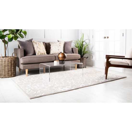 Rug Unique Loom Rushmore Tan Rectangular 5' 0 x 8' 0
