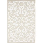 Rug Unique Loom Rushmore Snow White Rectangular 4' 0 x 6' 0