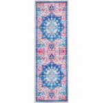Rug Unique Loom Renaissance Blue Runner 2' 0 x 6' 0