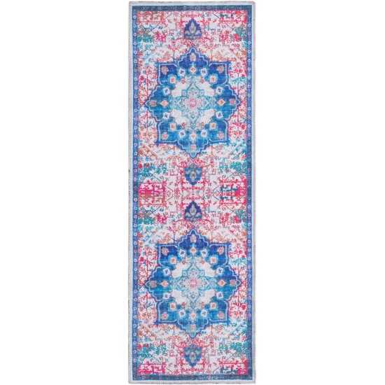 Rug Unique Loom Renaissance Blue Runner 2' 0 x 6' 0