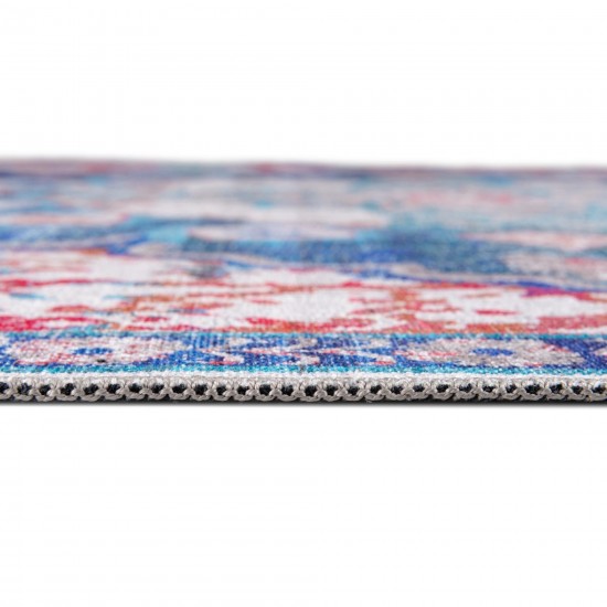 Rug Unique Loom Renaissance Blue Runner 2' 0 x 6' 0