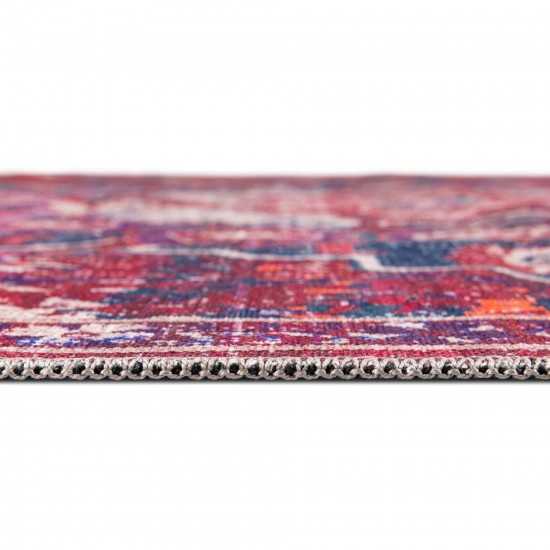 Rug Unique Loom Renaissance Fuchsia Runner 2' 0 x 6' 0