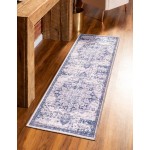 Rug Unique Loom Renaissance Gray Runner 2' 0 x 6' 0