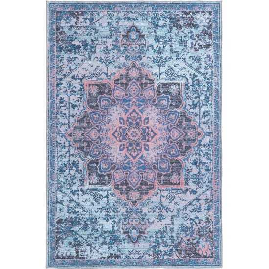 Rug Unique Loom Renaissance Light Blue Rectangular 5' 3 x 8' 0