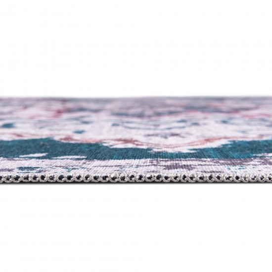 Rug Unique Loom Renaissance Teal Rectangular 5' 3 x 8' 0