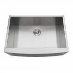 Uptowne Undermount Stainless Steel Farmhouse Kitchen Sink, Brushed