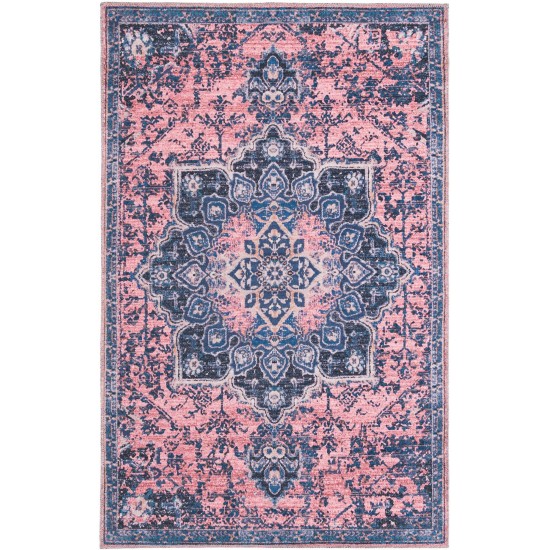 Rug Unique Loom Renaissance Pink Rectangular 3' 11 x 6' 0