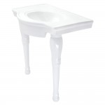 Fauceture Templeton 31" x 22" Ceramic Console Sink, White