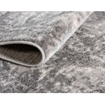 Rug Unique Loom Portland Light Gray Square 8' 0 x 8' 0