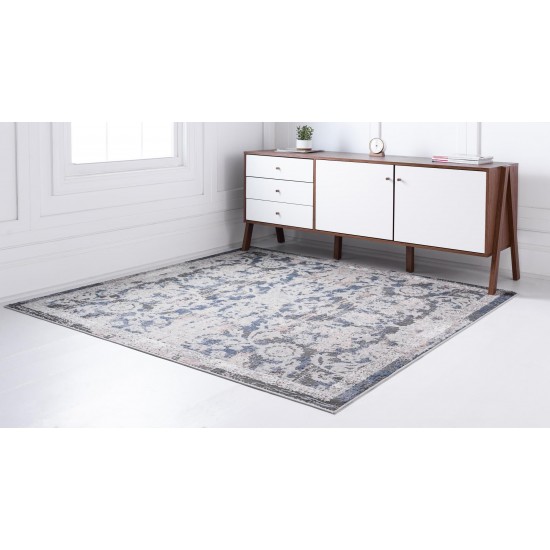 Rug Unique Loom Portland Beige Square 8' 0 x 8' 0