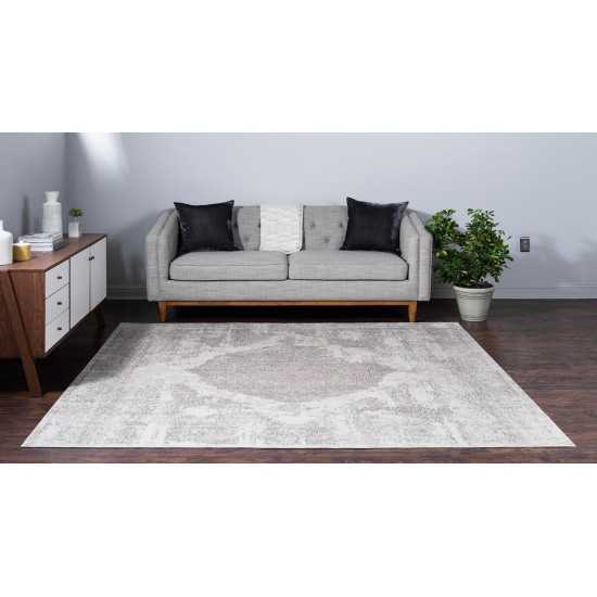 Rug Unique Loom Portland Ivory Square 8' 0 x 8' 0