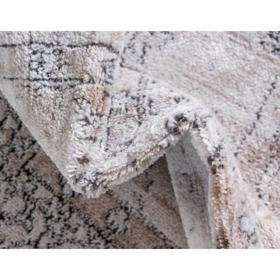 Rug Unique Loom Portland Beige Square 8' 0 x 8' 0