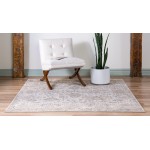 Rug Unique Loom Portland Ivory Square 8' 0 x 8' 0