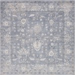 Rug Unique Loom Portland Gray Square 8' 0 x 8' 0