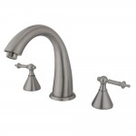 Kingston Brass Roman Tub Faucet, Brushed Nickel