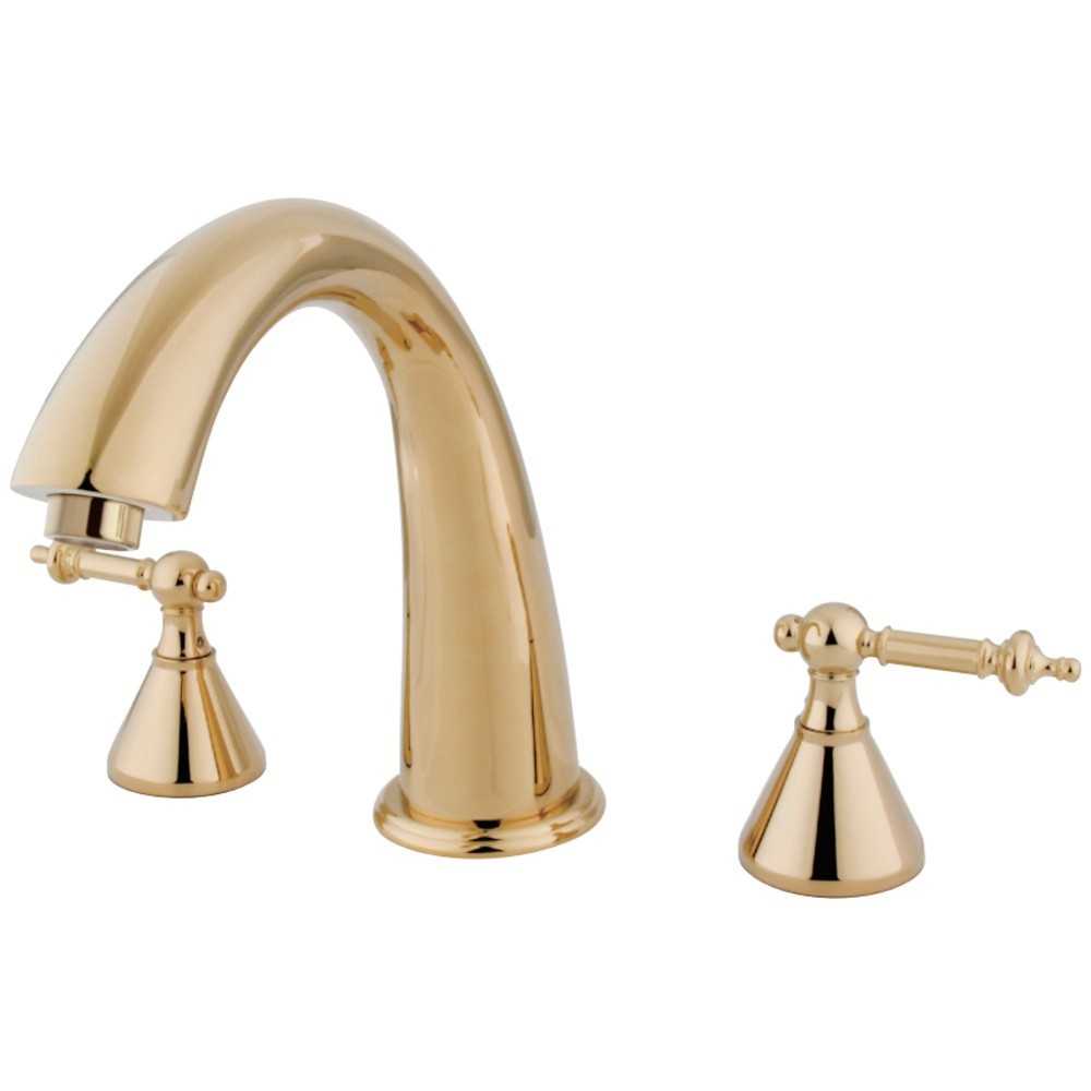 Kingston Brass Roman Tub Faucet, Polished Brass