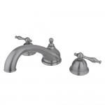 Kingston Brass Vintage Roman Tub Faucet, Brushed Nickel