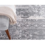 Rug Unique Loom Portland Gray Square 8' 0 x 8' 0