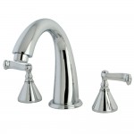 Kingston Brass Roman Tub Faucet, Polished Chrome