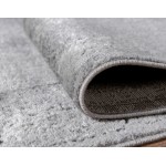 Rug Unique Loom Portland Light Gray Square 6' 0 x 6' 0