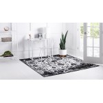 Rug Unique Loom Portland White Square 6' 0 x 6' 0