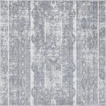 Rug Unique Loom Portland Gray Square 6' 0 x 6' 0