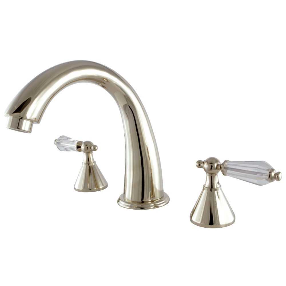 Kingston Brass Wilshire Roman Tub Faucet, Polished Brass