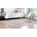 Rug Unique Loom Portland Beige Square 4' 0 x 4' 0
