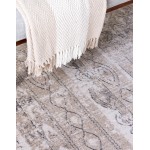 Rug Unique Loom Portland Tan Square 4' 0 x 4' 0