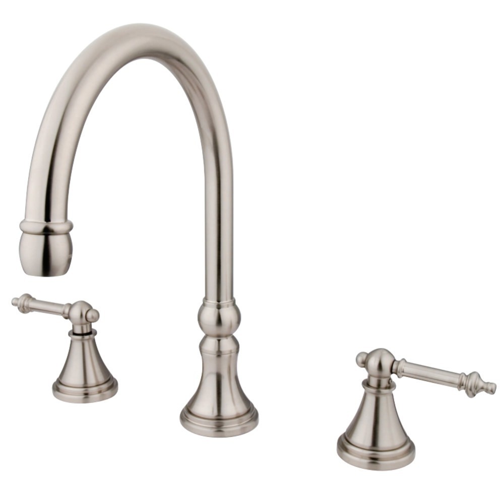 Kingston Brass Tuscany Roman Tub Faucet, Brushed Nickel Kingston Brass Tuscany Roman Tub Faucet, Brushed Nickel