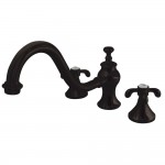 Kingston Brass French Country Roman Tub Faucet, Oil Rubbed Bronze