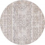 Rug Unique Loom Portland Tan Round 7' 0 x 7' 0