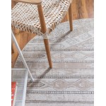 Rug Unique Loom Portland Tan Round 7' 0 x 7' 0