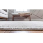 Rug Unique Loom Portland Ivory Round 5' 0 x 5' 0