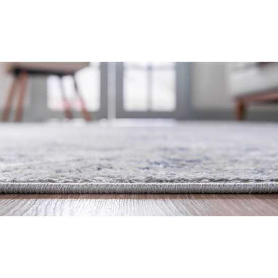Rug Unique Loom Portland Ivory Round 5' 0 x 5' 0