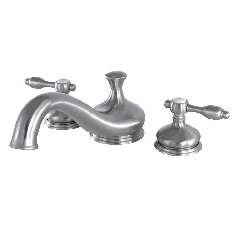 Kingston Brass Tudor Roman Tub Faucet, Brushed Nickel