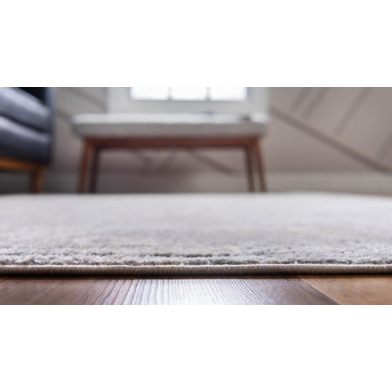 Rug Unique Loom Portland Ivory Round 5' 0 x 5' 0