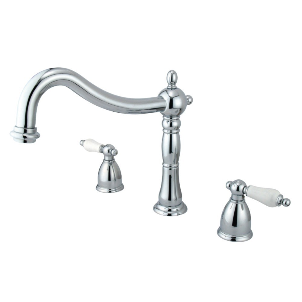 Kingston Brass Heritage Roman Tub Faucet, Polished Chrome