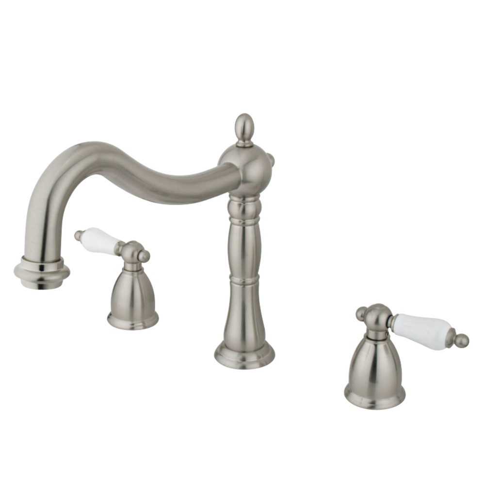 Kingston Brass Heritage Roman Tub Faucet, Brushed Nickel